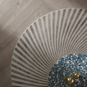 VORTEX - Rug with optical pattern by Natuzzi Italia - view 3